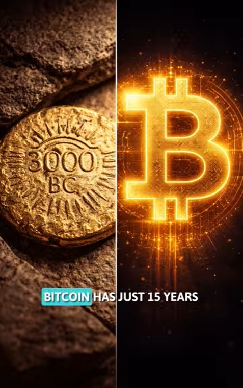 Gold vs Bitcoin: 5,000 Years vs 15 Years — The Real Difference (Part 1)